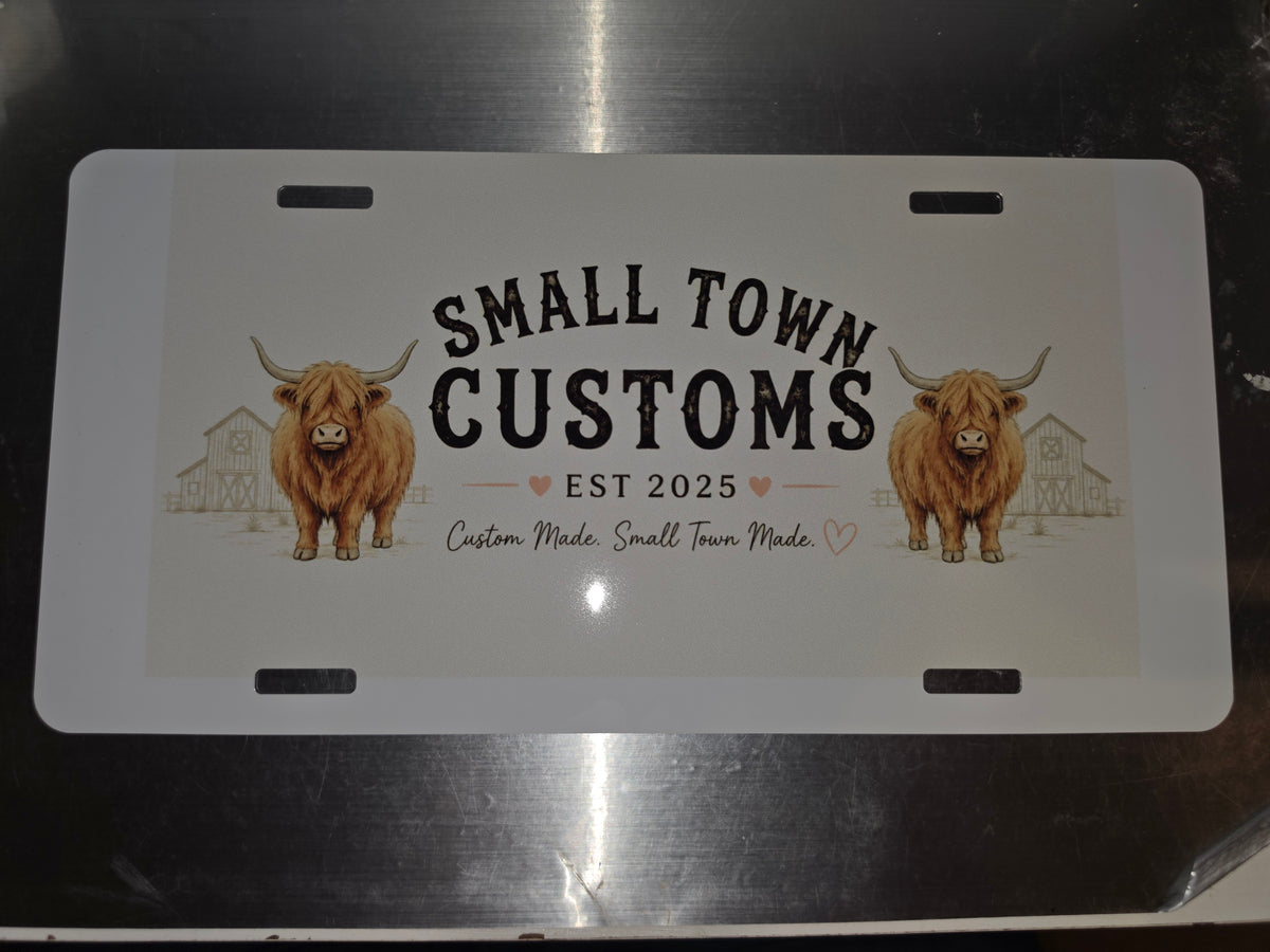 Custom License Plate